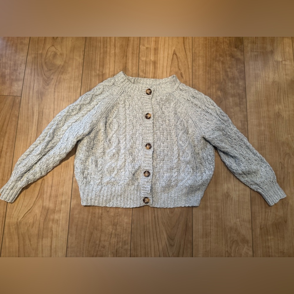Universal threads Cozy Cable Knit Button-Up Sweater